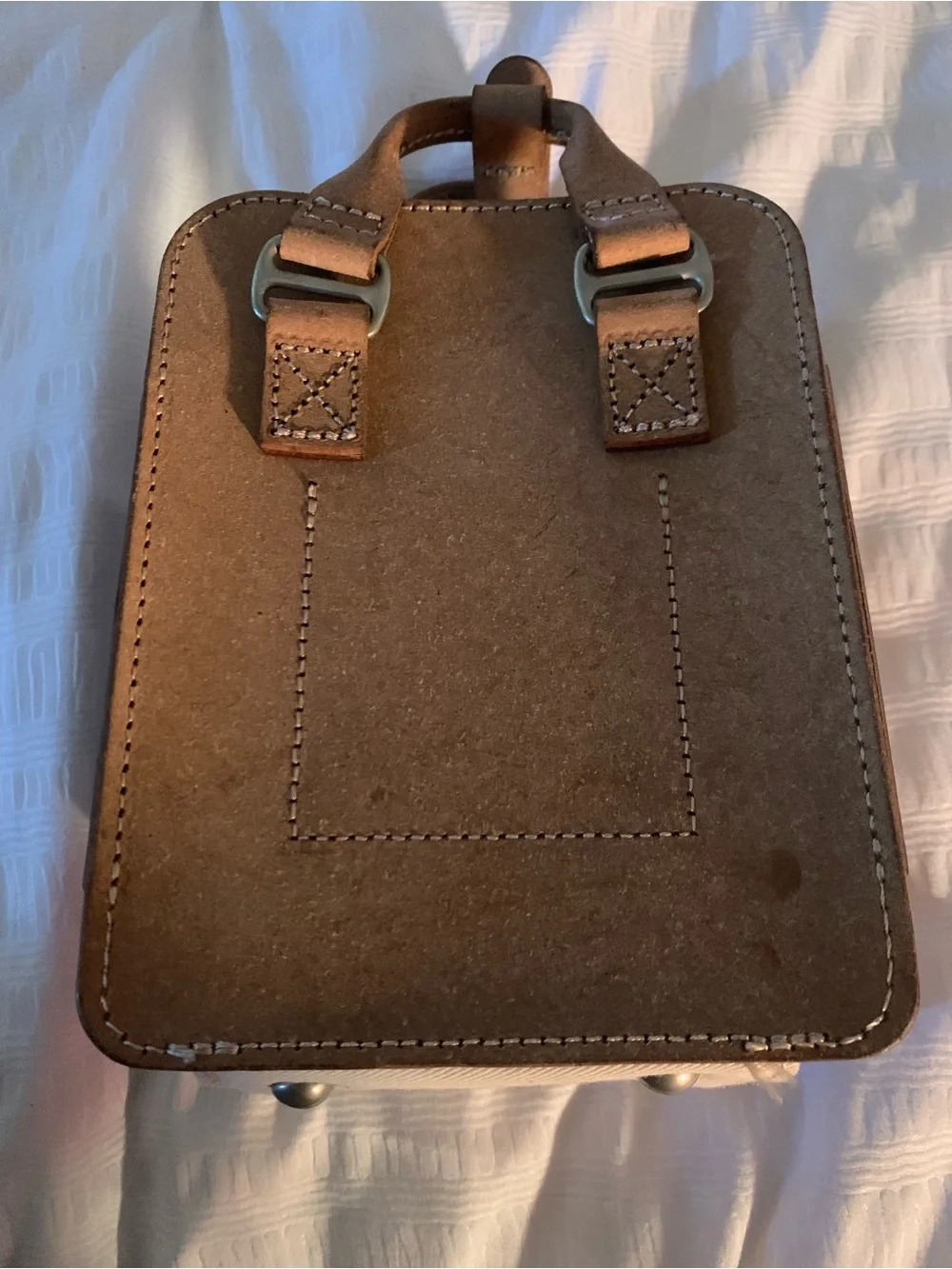 Doughnut Macaroon Tiny Bucket Organic series crossbody bag